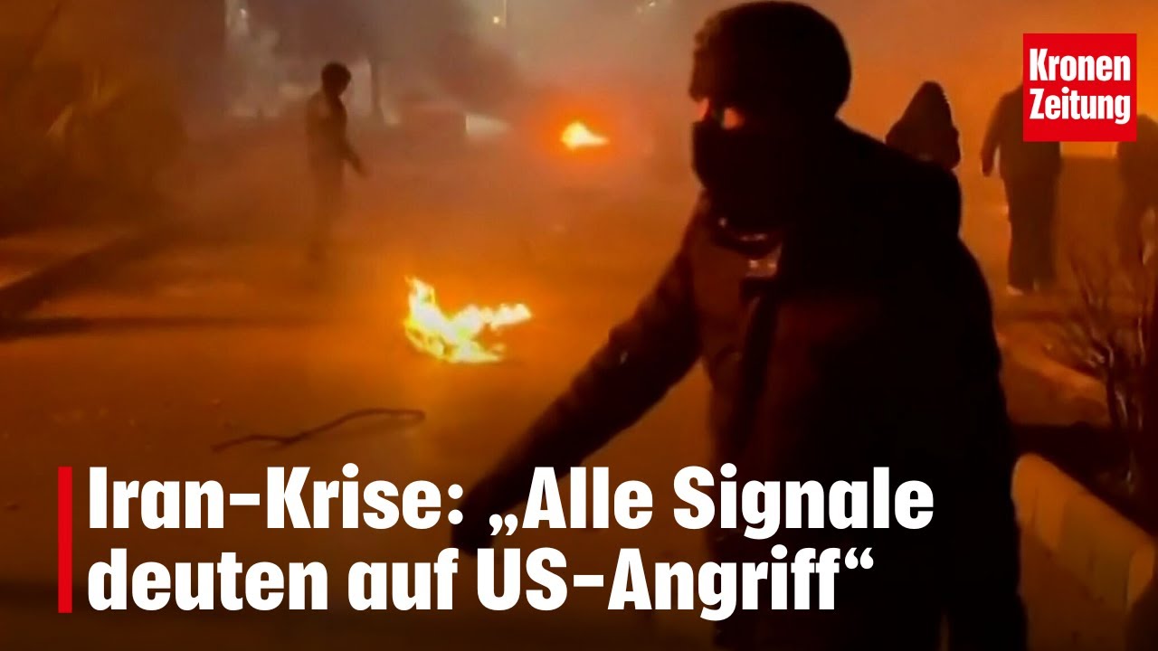 Iran-Krise: &bdquo;Alle Signale deuten auf US-Angriff&ldquo; | krone.tv NEWS