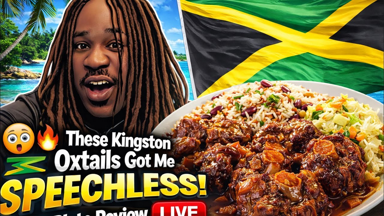 😮‍🔥 These Kingston Oxtails Got Me SPEECHLESS! Full Plate Review | LIVE