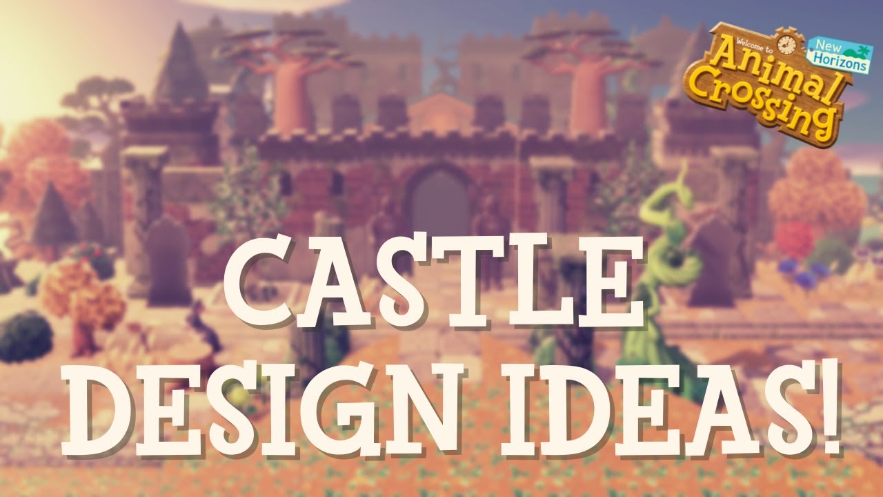 Castle Design Ideas Using 2.0 Furniture! // Animal Crossing New Horizons