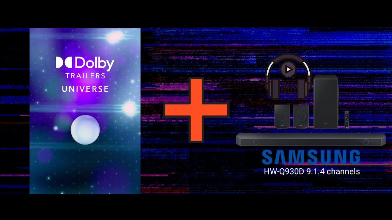 Samsung Soundbar HW-Q930D 9.1.4 Sound #dolbyatmos #trailer #demo