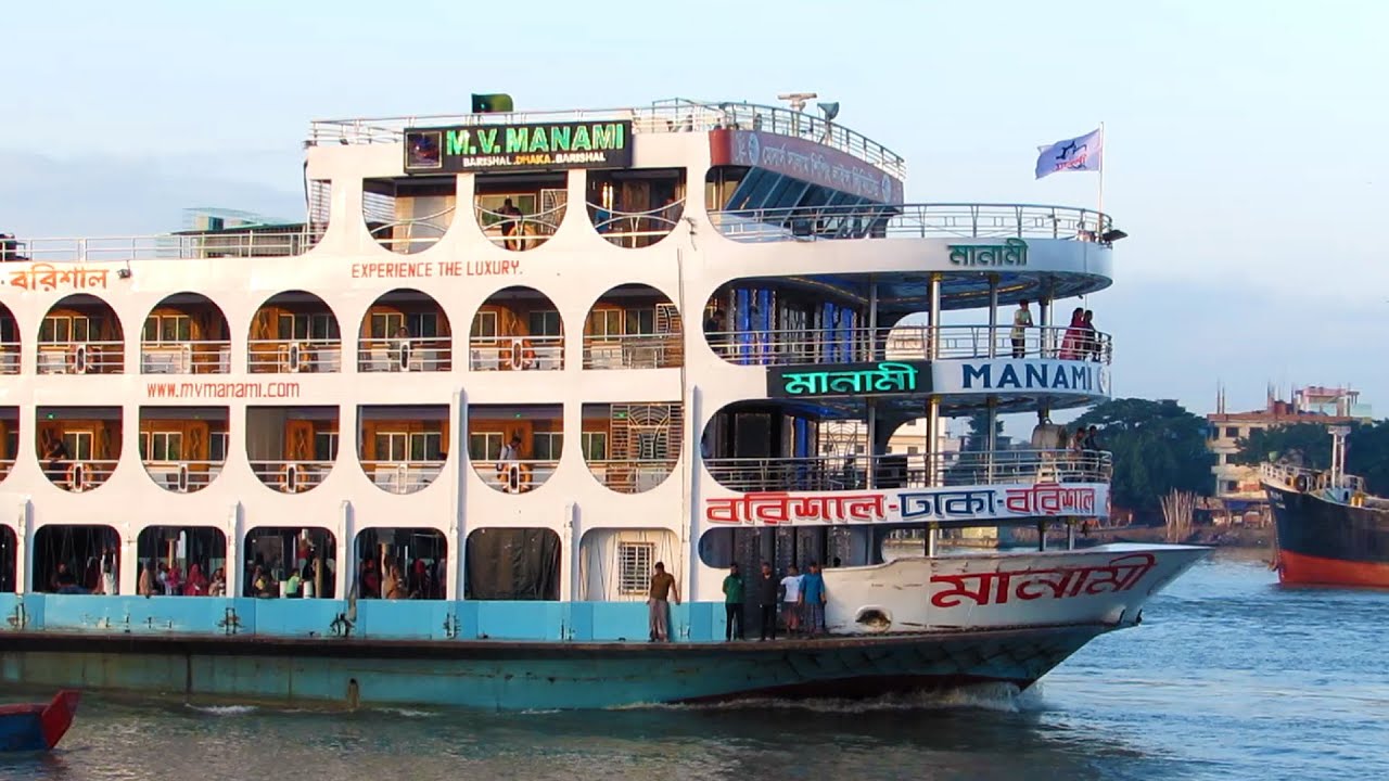 M.V. MANAMI Launch | Biggest & Luxurious Dhaka To Barisal Launch | Experience The Luxury Of Manami