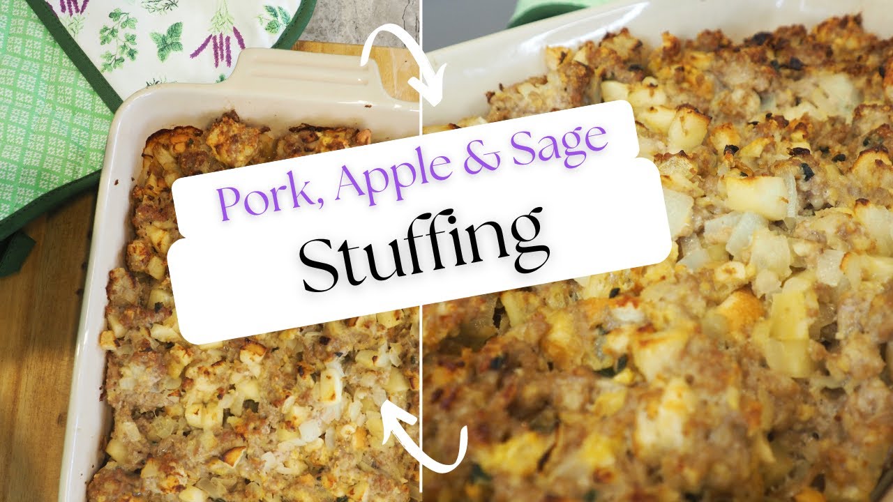 CHEAP & DELICIOUS Pork, Apple & Sage STUFFING