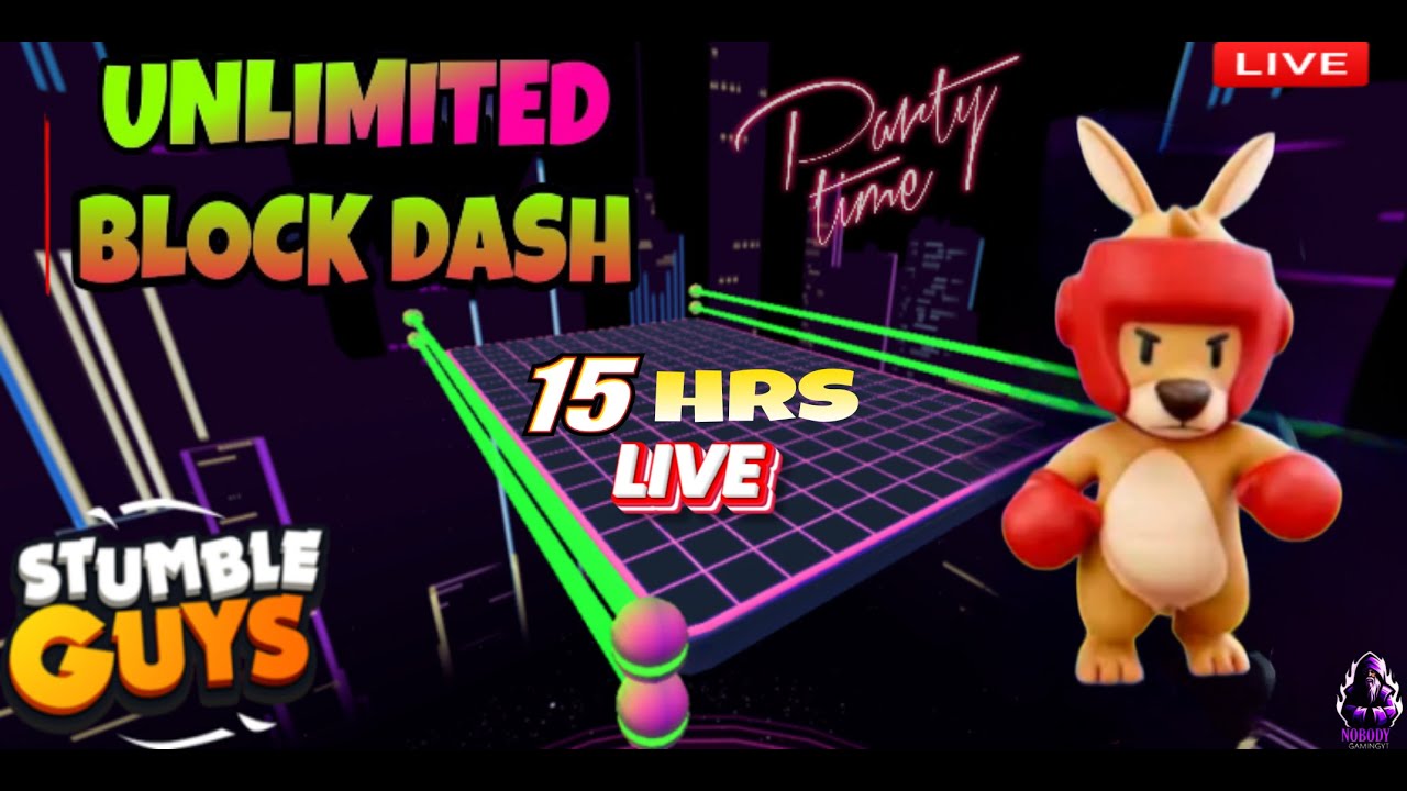 0.45.2(Eu Server) Unlimited blockdash Stumbleguyslive #stumbleguyslive #unlimitedblockdash #live
