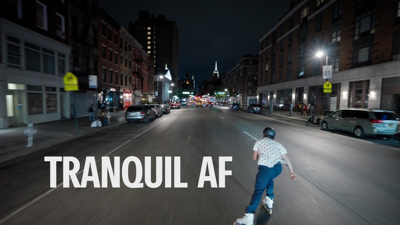 From Afternoon Chaos to Midnight Calm | Rollerblading in NYC