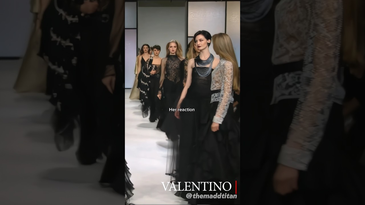 When Carmen and Colette led the finale together|runway moments|#shorts #runway #fashion #model