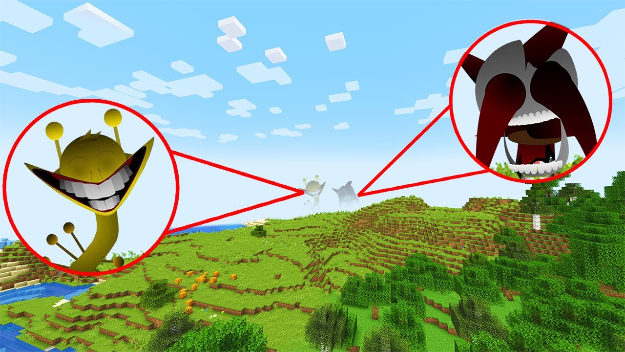 Я Нашел РЕДКИХ СПРУНКИ САЙМОН И RADDY SWAPPED ( Фаза ??? ) В МАЙНКРАФТ! noob minecraft sprunki