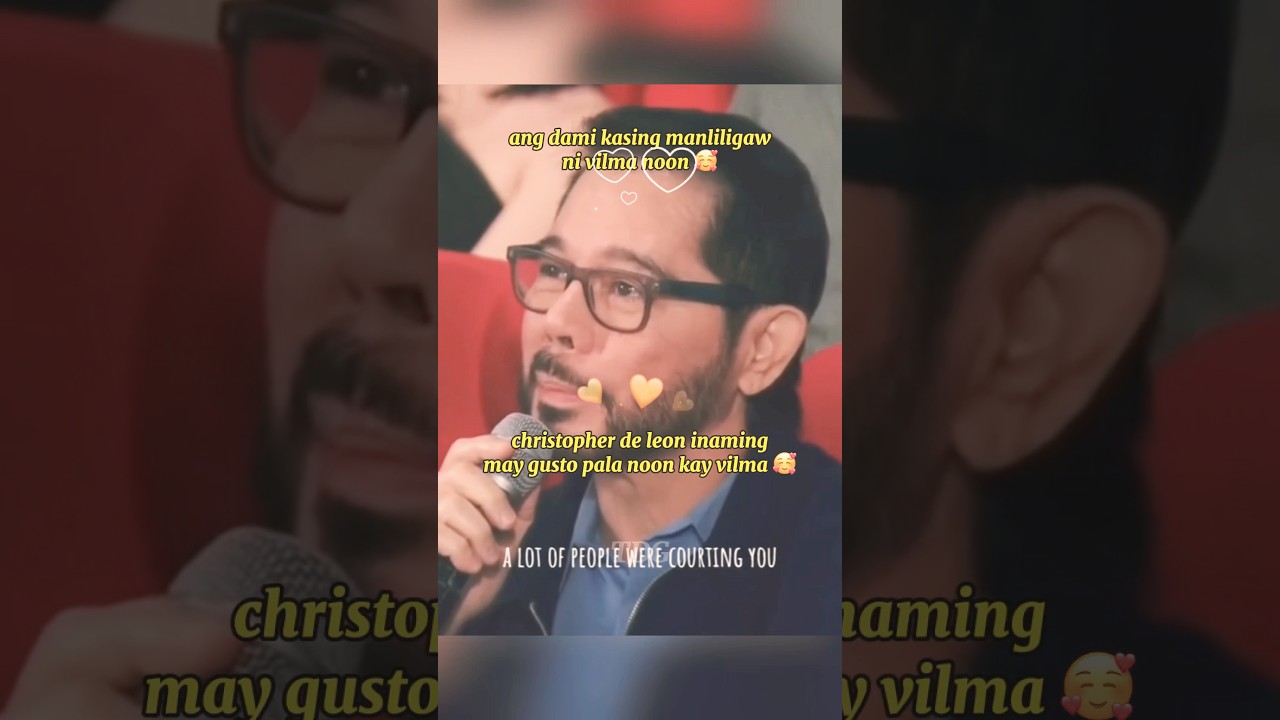 christopher de leon inaming asawa sana si vilma 😍 #christopherdeleon #viral