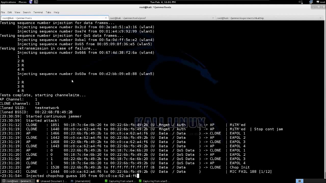 Attacking WPA-TKIP when used as the group cipher
