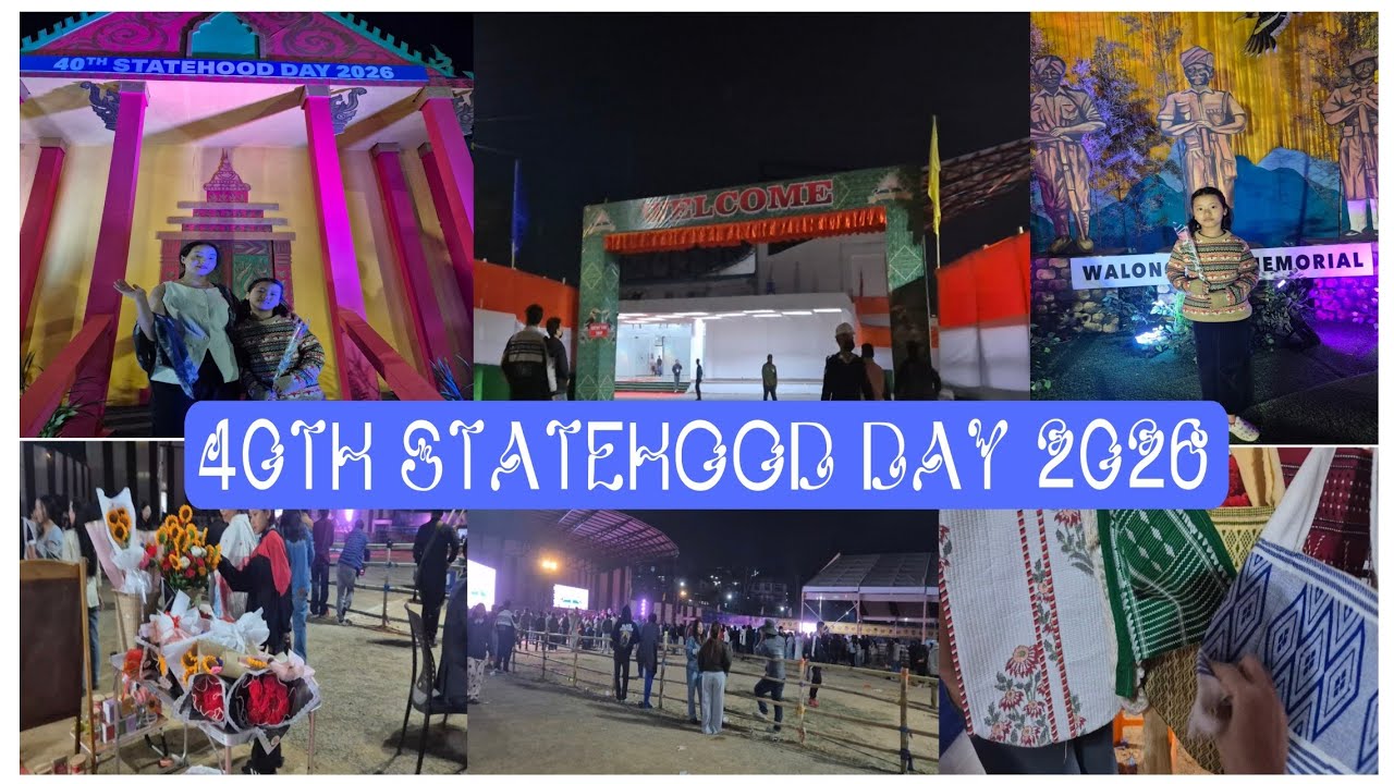 Statehood Day Celebrated On 20th February || IG Park Itanagar || Arunachal Pradesh || Family  Vlog 
