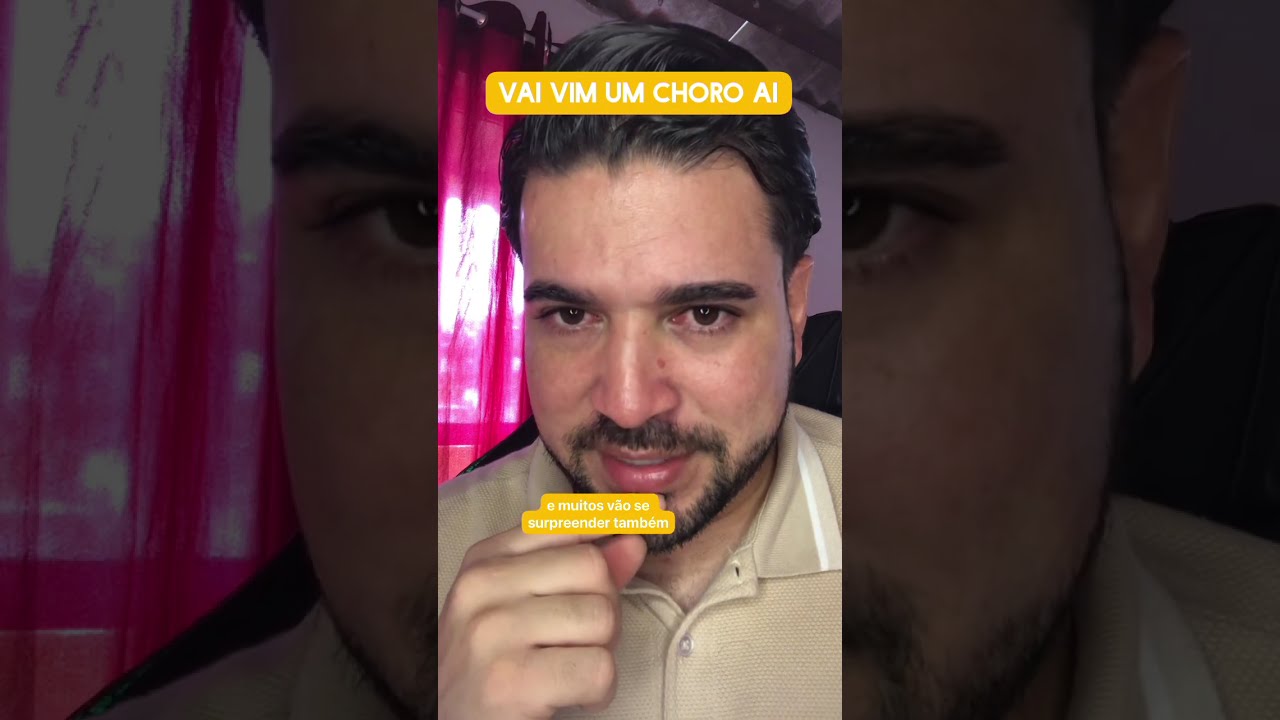 Vai vim um choro aí 