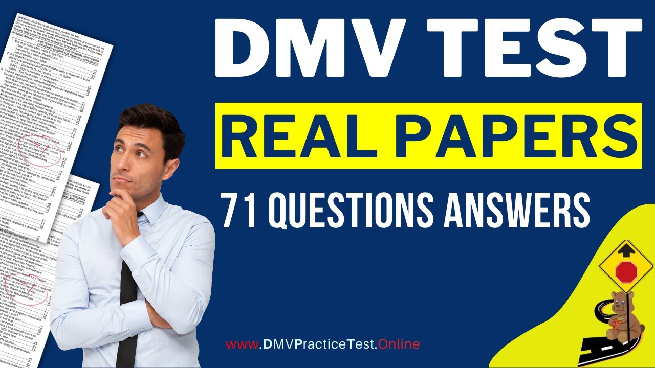 California DMV Permit Test 2026 | 2 Real Question Papers