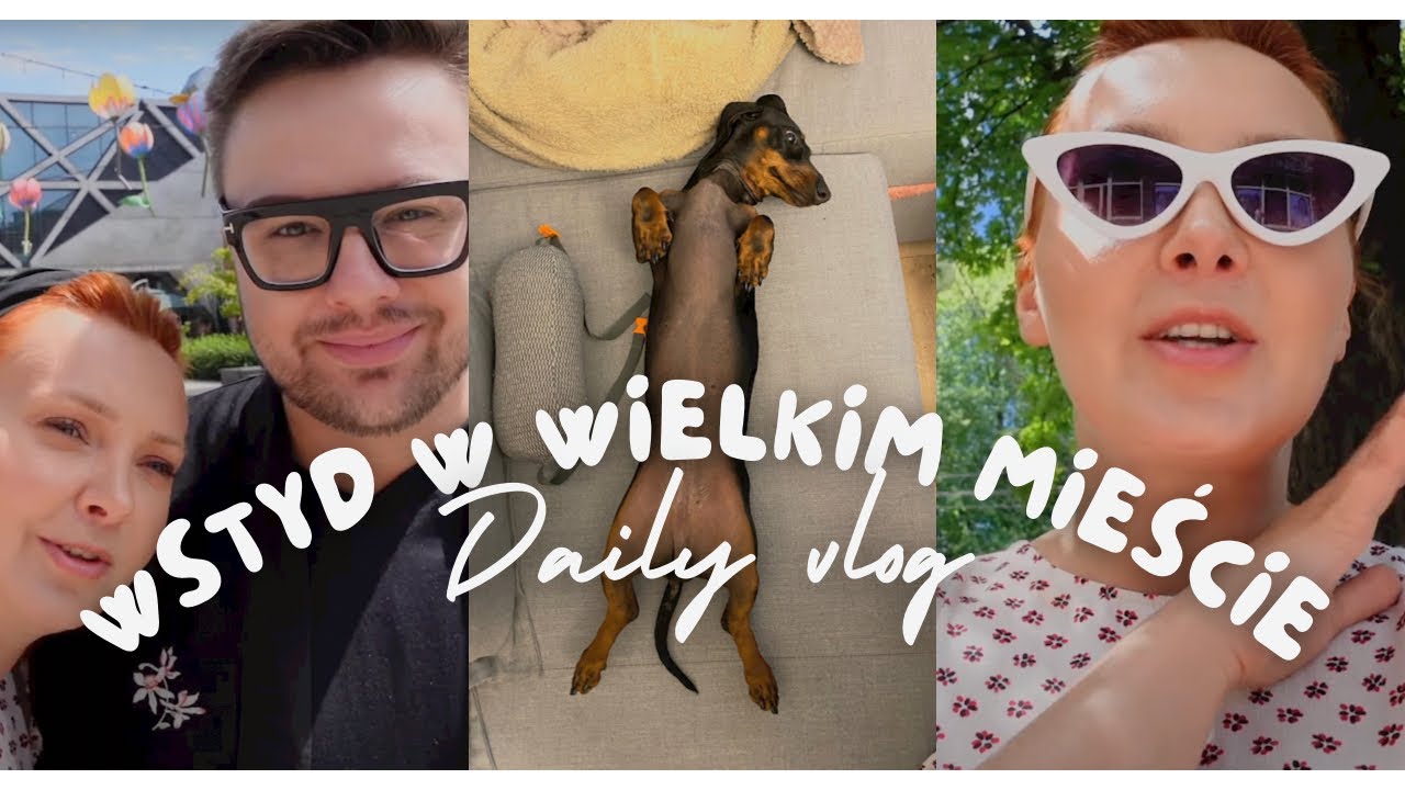 NAJADŁAM SIĘ WSTYDU W CENTRUM WARSZAWY🙈 Daily vlog