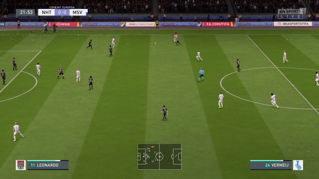 1&ordm; Tempo | Northampton 1x1 Duisburg | 1&ordf;T | amistoso