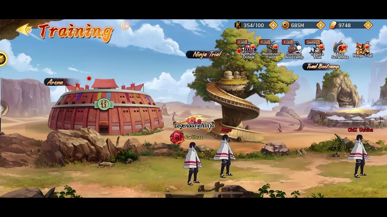 Gameplay de Naruto ultimate gen 