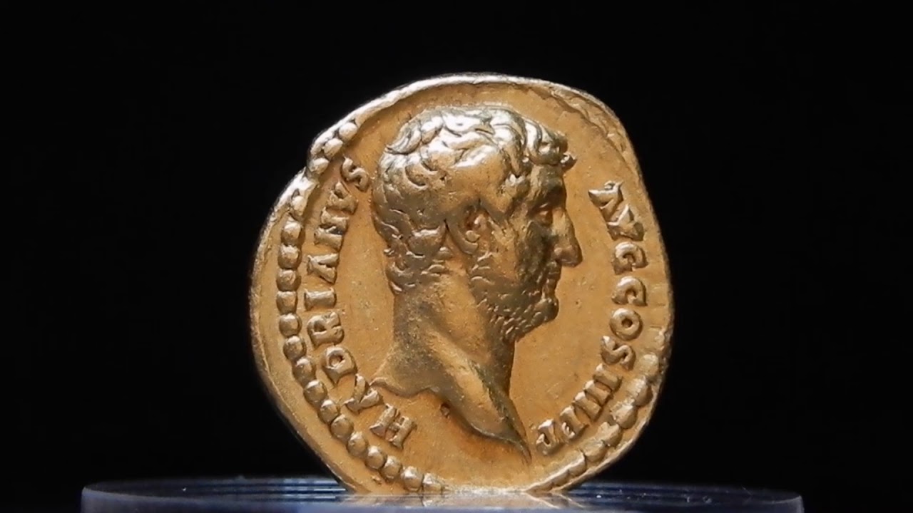 MORUZZI NUMISMATICA - Un aureo di Adriano Genius Populi Romani (rara moneta romana imperiale in oro)