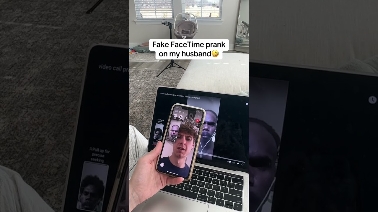 Fake FaceTime Prank on Husband 🤣