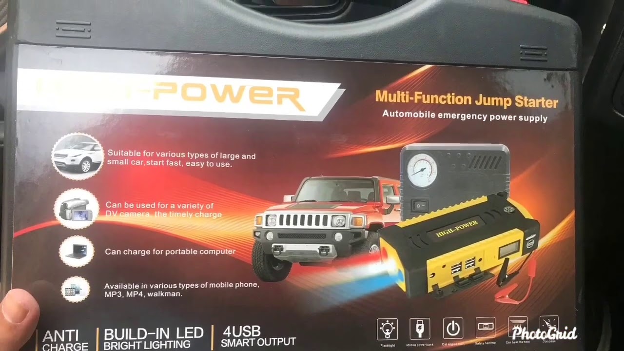 Unboxing - High Power Portable Jump Starter