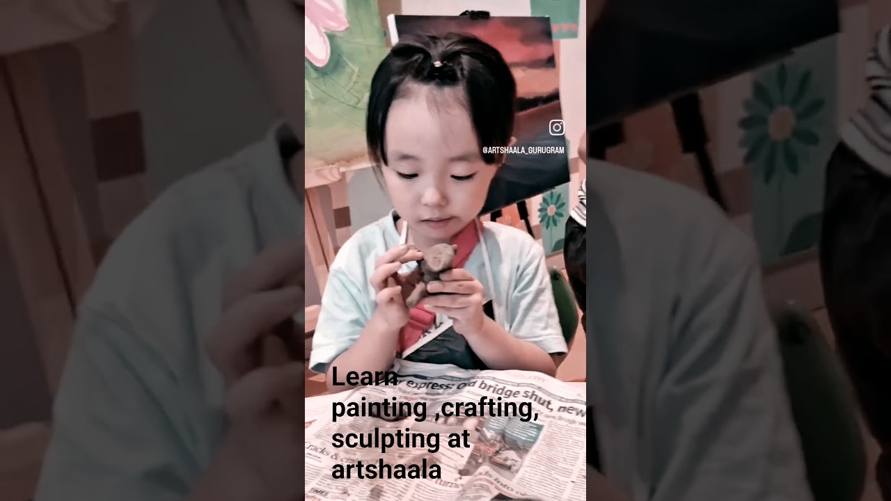 learn painting, crafting ,Scuptor in Gurgaon #creativityexplored #saree  #art#artclass