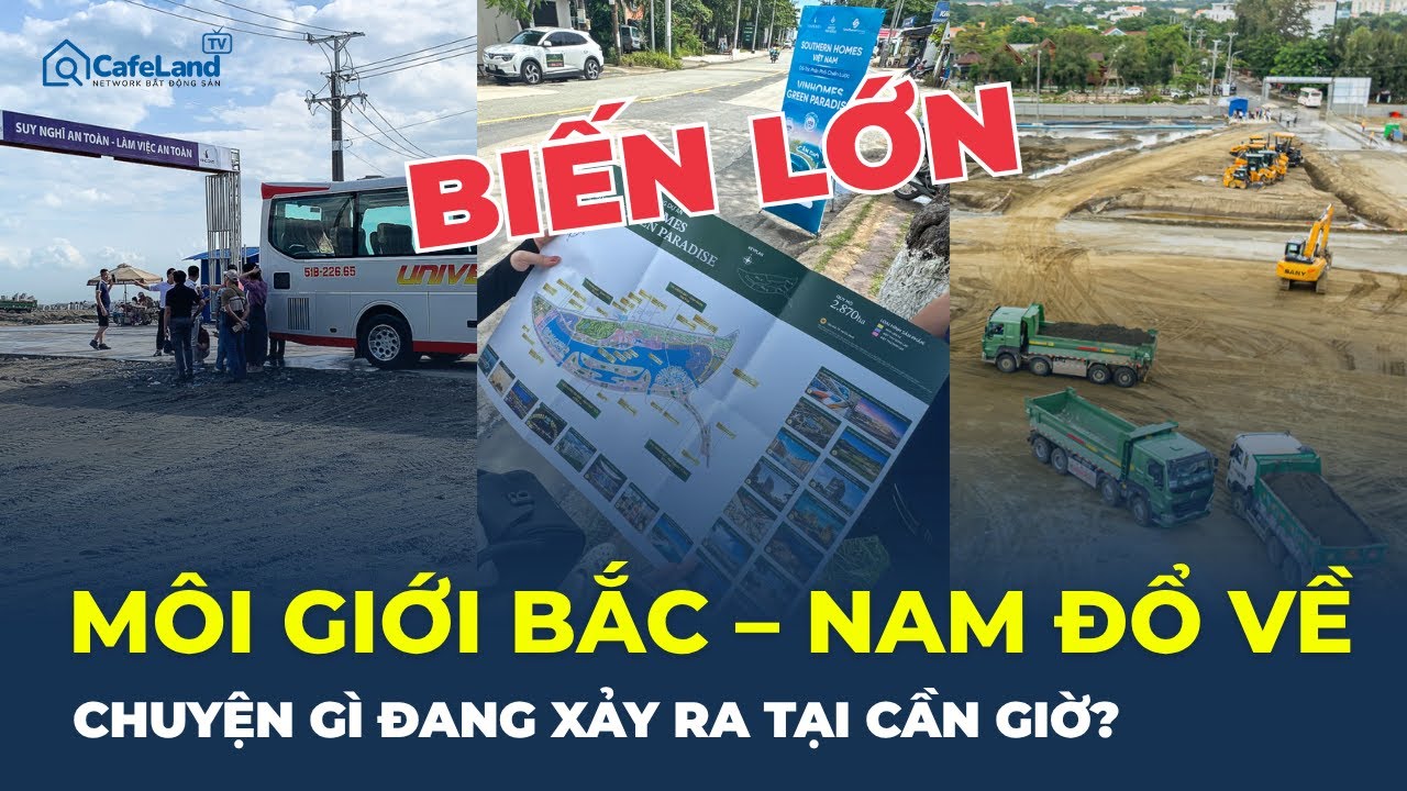 BIẾN LỚN CẦN GIỜ: Môi giới từ Bắc vào Nam đổ về, chuyện gì đang xảy ra? | CafeLand
