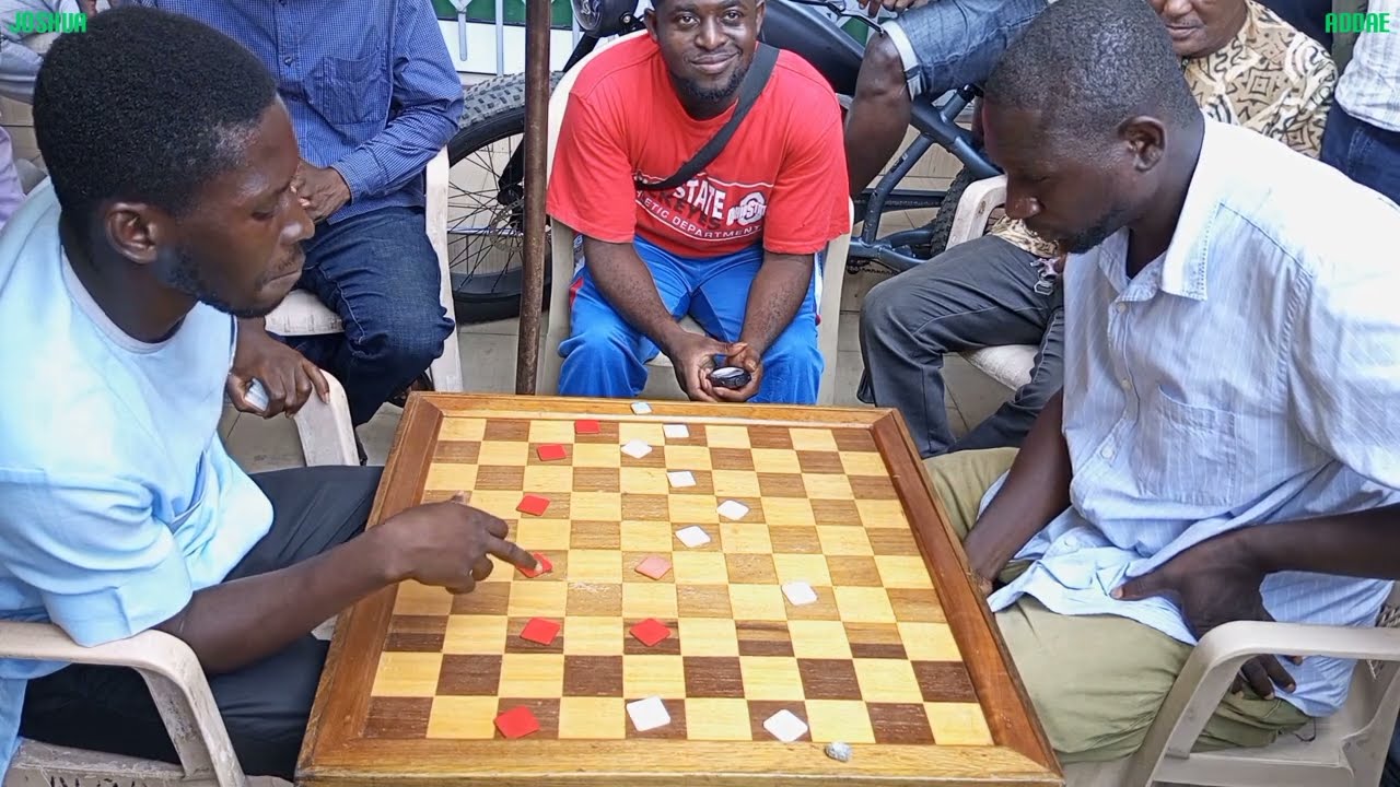 Addae vs Joshua. Lapas Draughts Competition 2023. Round 3.