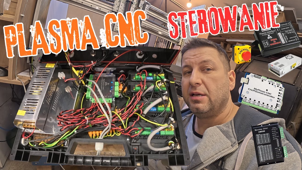 Jak zbudować plazmę CNC ? - Plasma CNC - Sterowanie #plasma #plazma #diy #workshop #metal #metalcut