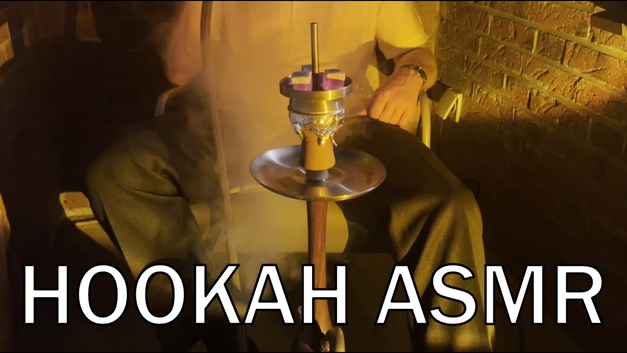 Hookah ASMR Reassemble and Smoking - Calm and Soothing