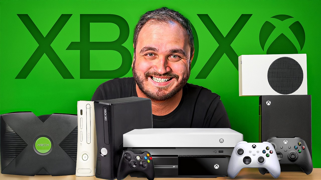 Comprei um XBOX de CADA geração
