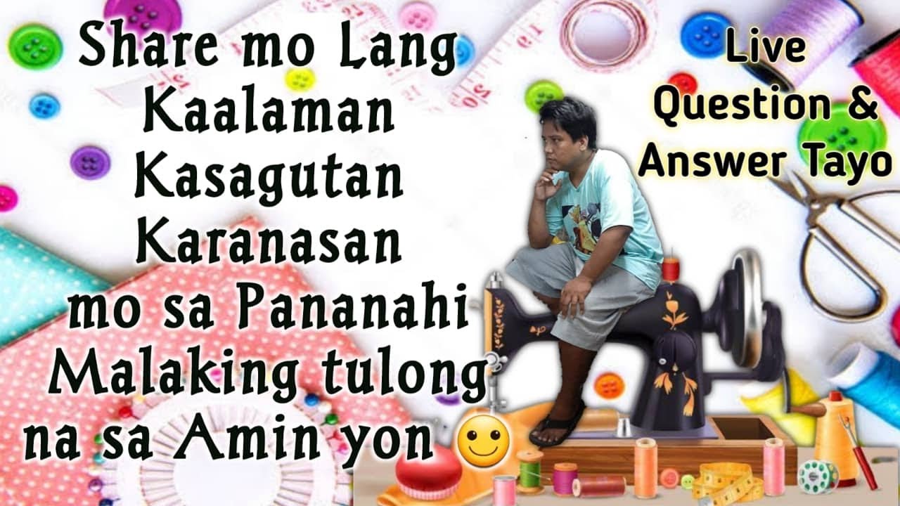 Paano Kumita sa Tahian 2022/ Question and Answer Tayo