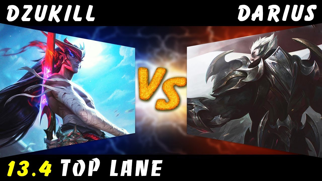 Dzukill - Yone vs Darius TOP Patch 13.4 - Yone Gameplay