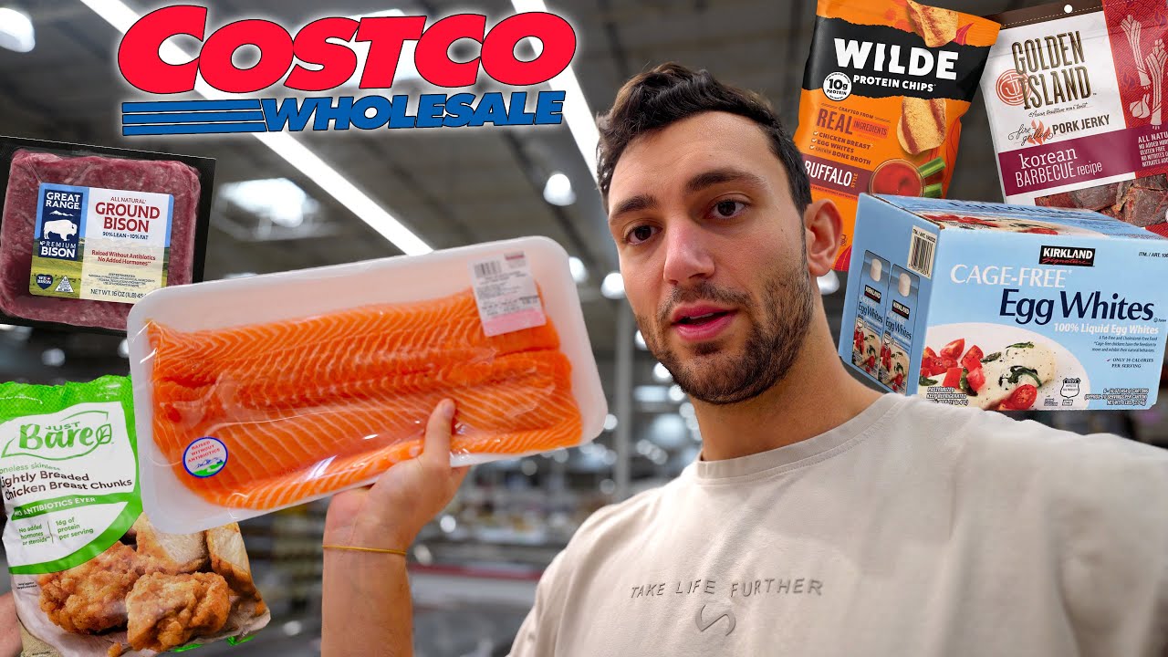 Finding Deals and Making Recipes from Costco! // High Protein Full Day of Eating