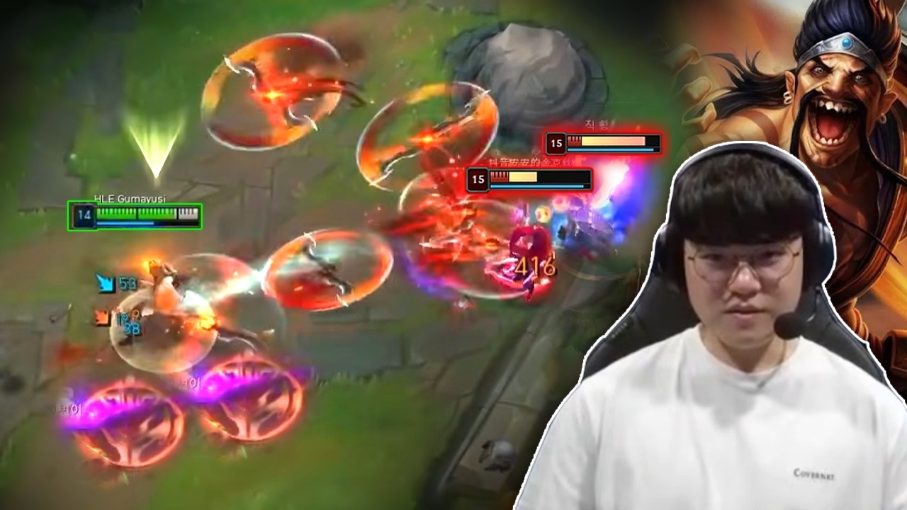 Gumayusi : His Draven is a RUTHLESS SAVAGE - Engsub