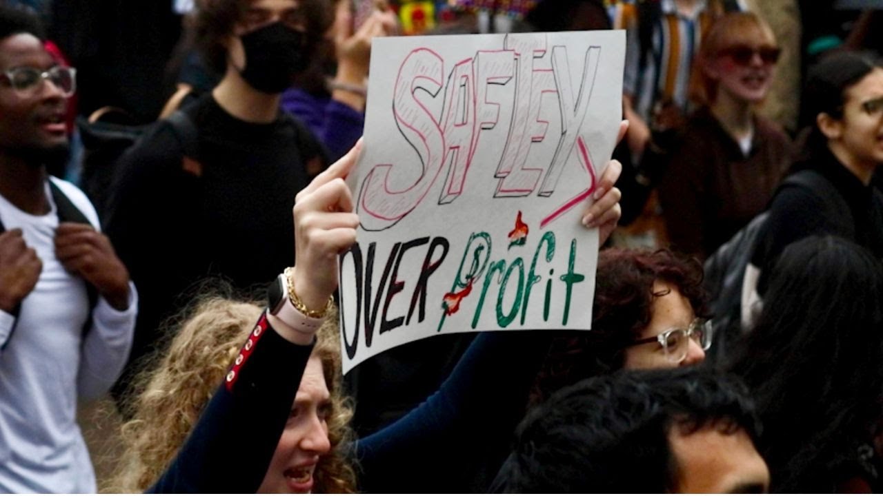 Campus Safety Protest