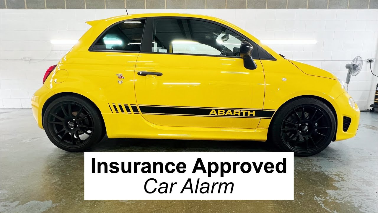 Insurance Approved Car Alarm | Abarth 595 | Dragon Car Alarms | Fareham Hampshire
