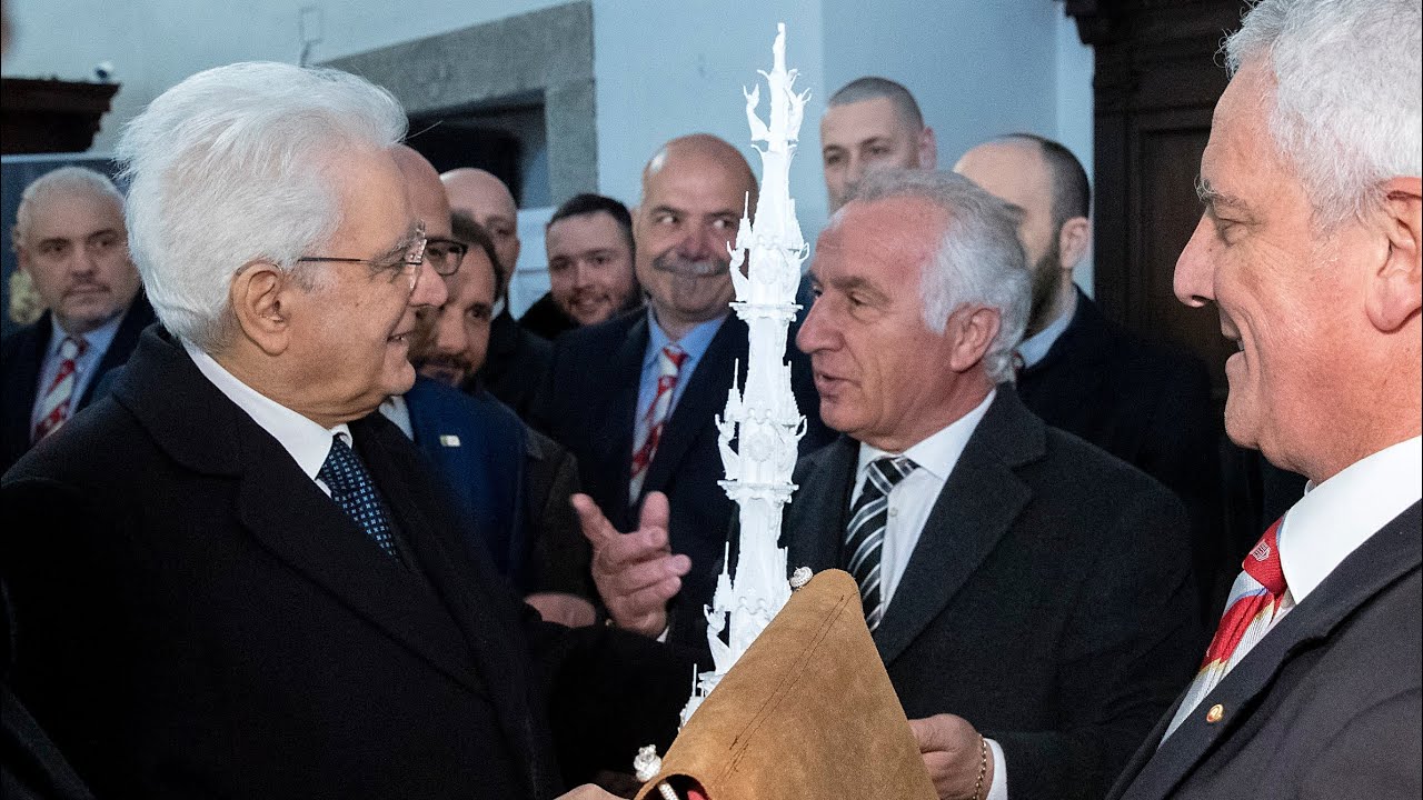 Il Presidente Mattarella visita il Santuario Monastero di Santa Rosa da Viterbo
