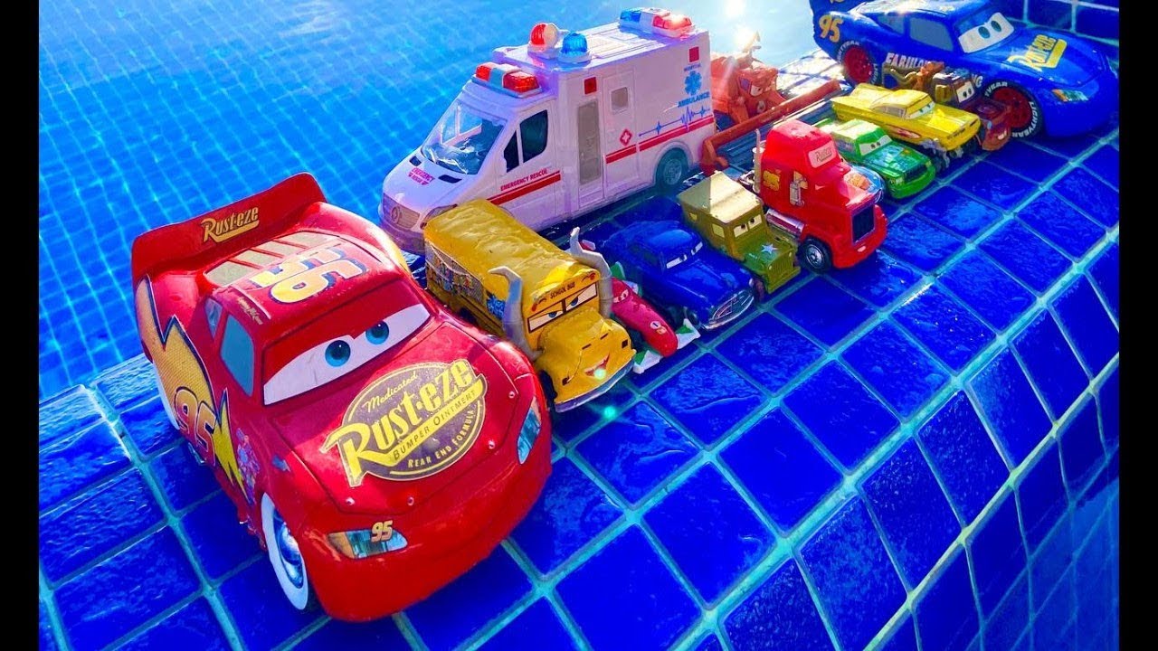 Обзор игрушек Disney Pixar Cars | Молния Маккуин, Финн Макмиссл, Мак, Док Хадсон, Круз Рамирес