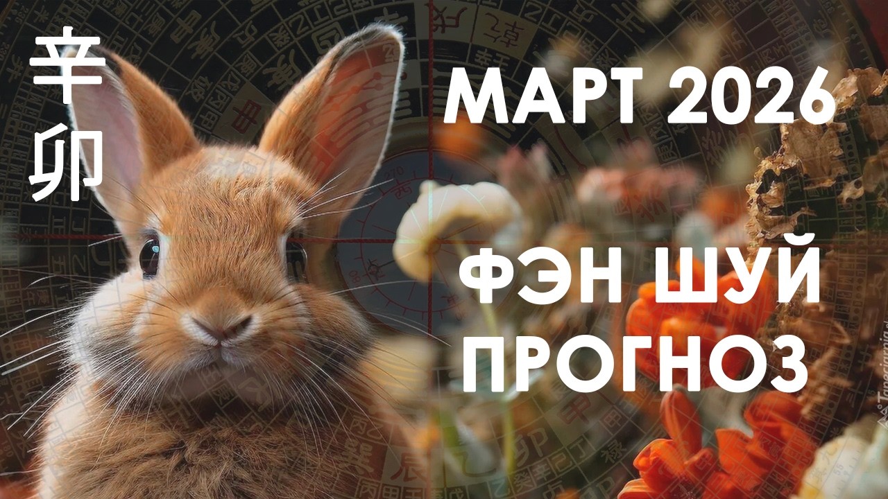 Фэн-шуй прогноз на Март 2026. Месяц Синь-Мао