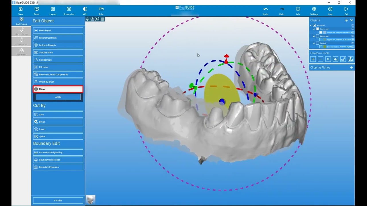 RealGUIDE Software: CAD Project