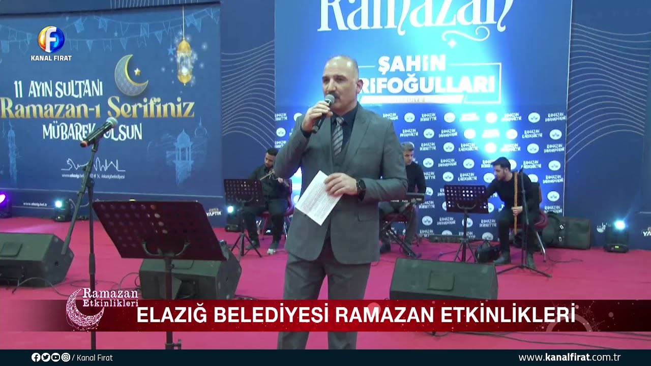 Elazığ Belediyesi Ramazan Etkinlikleri Nurettin Polat 02 03 2025