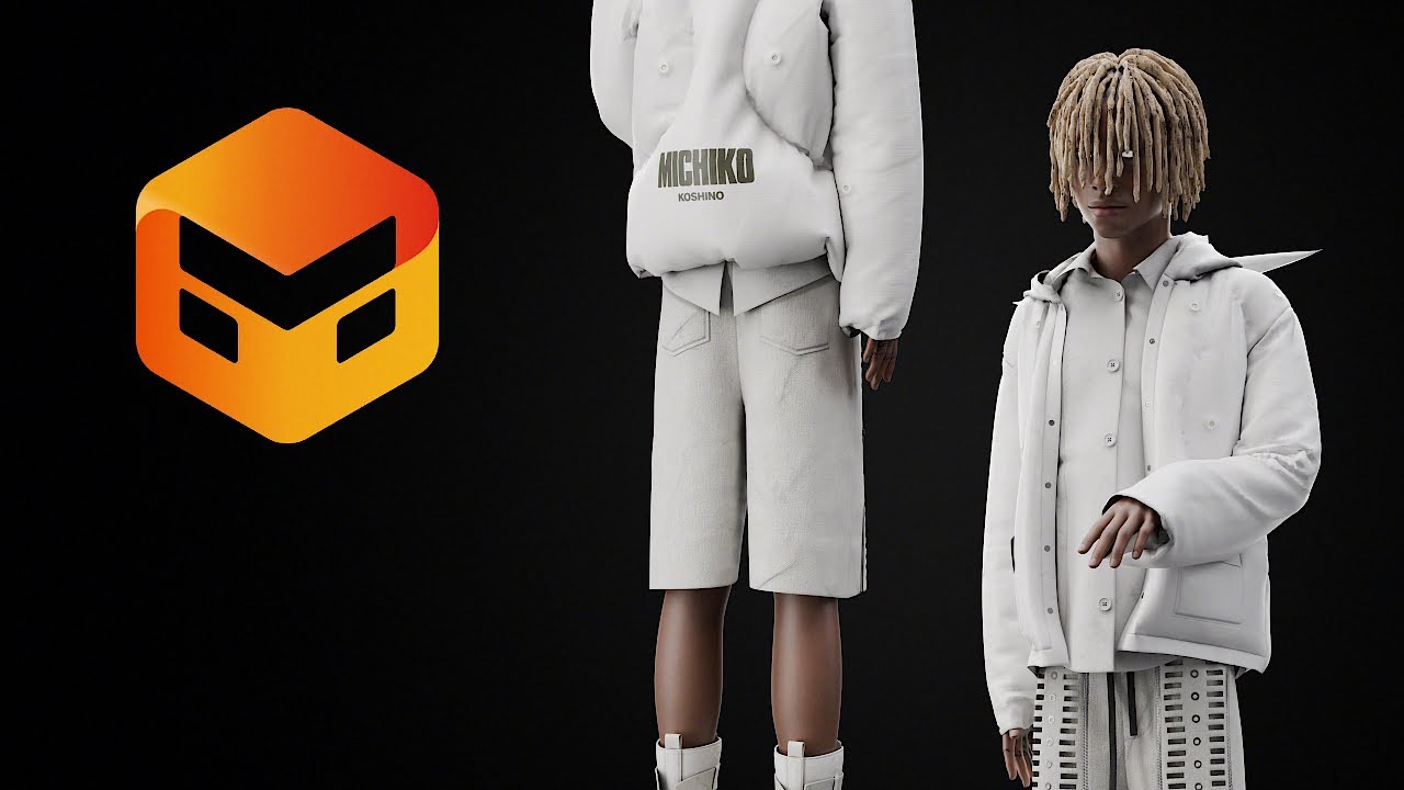 Making a Bleood Outfit In Marvelous Designer┃Full Process