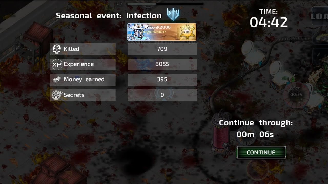 Alien shooter world season 13 solo ripper event Infection 