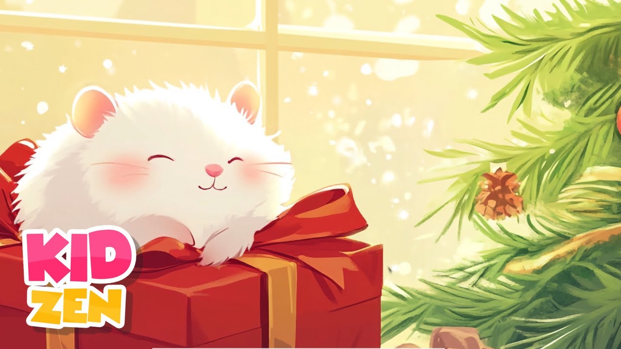 10 Hours of Relaxing Christmas Music for Babies 🎄Lovely Baby Hamster and Music Box Sleep Lullaby