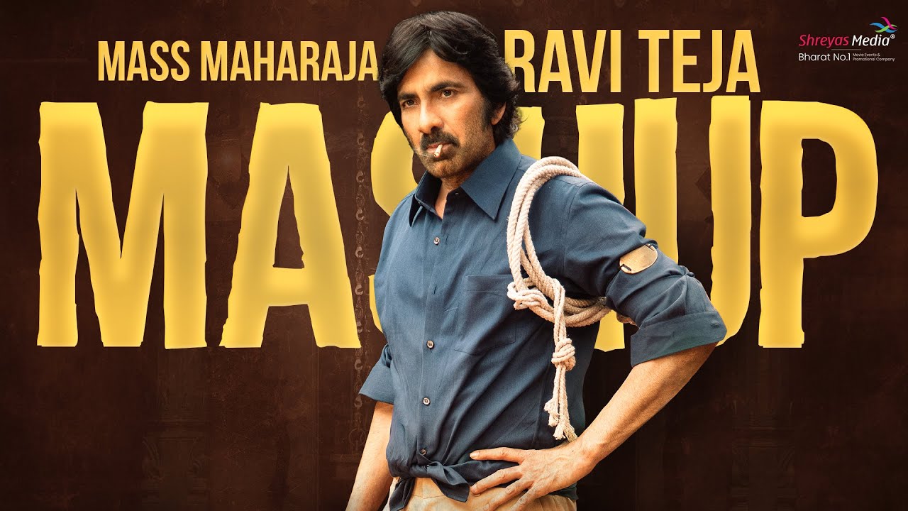 Mass Maharaja Ravi Teja Mashup | Mr Bachchan Pre Release Event | Shreyas Media