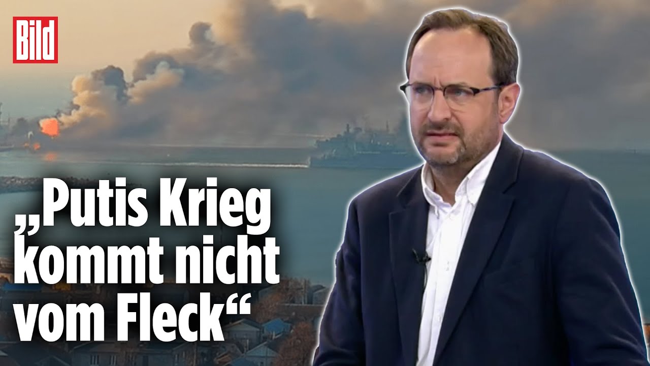 Ukraine-Krieg: „Für Putin läuft es an allen Fronten richtig mies“ | Peter Tiede