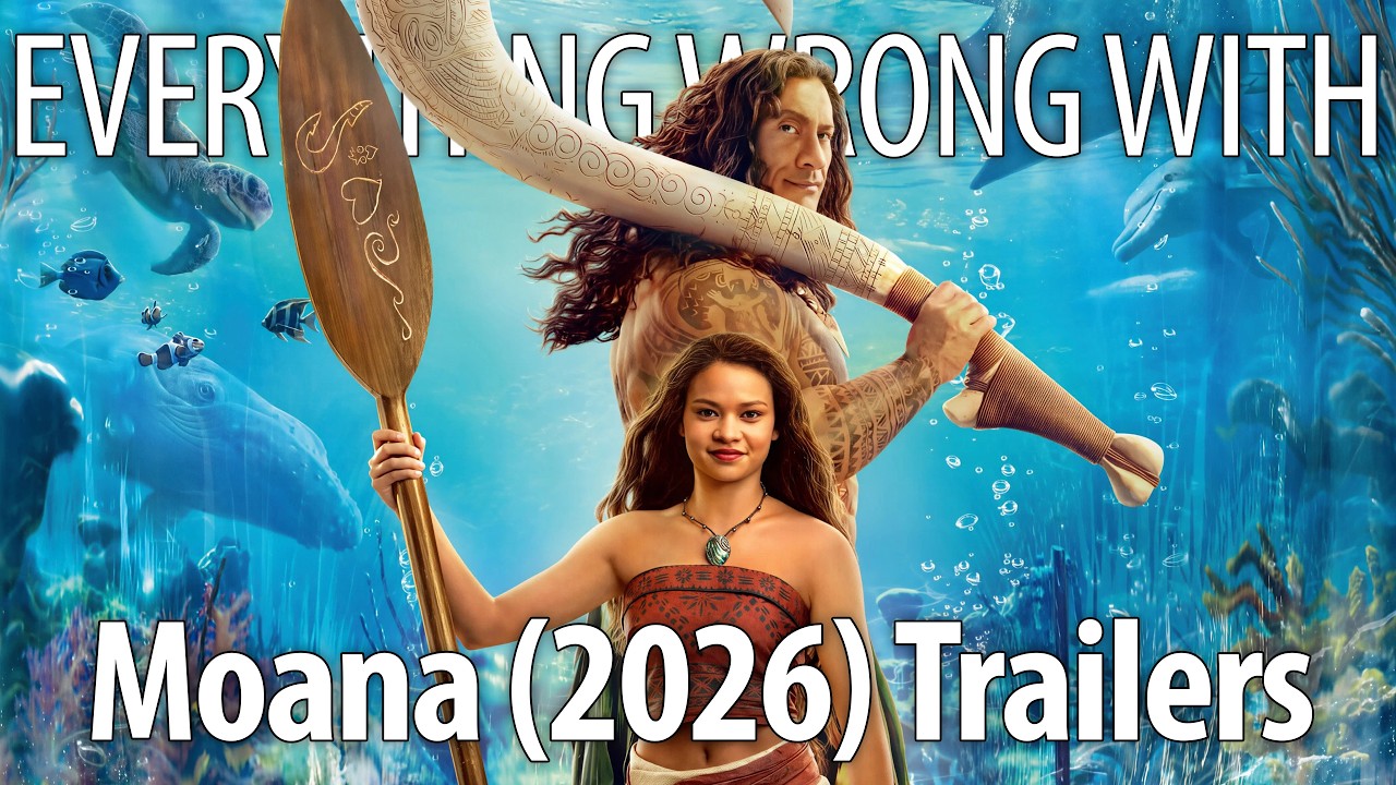Everything Wrong With Every Moana (2026) Trailer In 11 Minutes Or Less