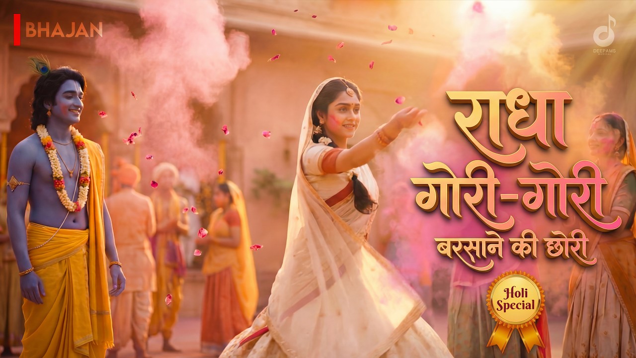 Radha Gori Gori: Barsane Ki Chori | Holi Special Bhajan | Epic Cinematic | DeepamS Musical