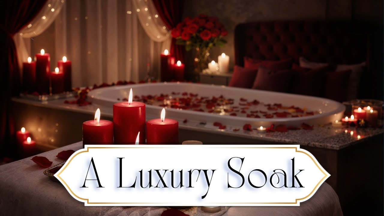 Red Candle Evening 🕯️ | 70 Minutes of Deep Calm, Luxury Ambience & Evening Unwind