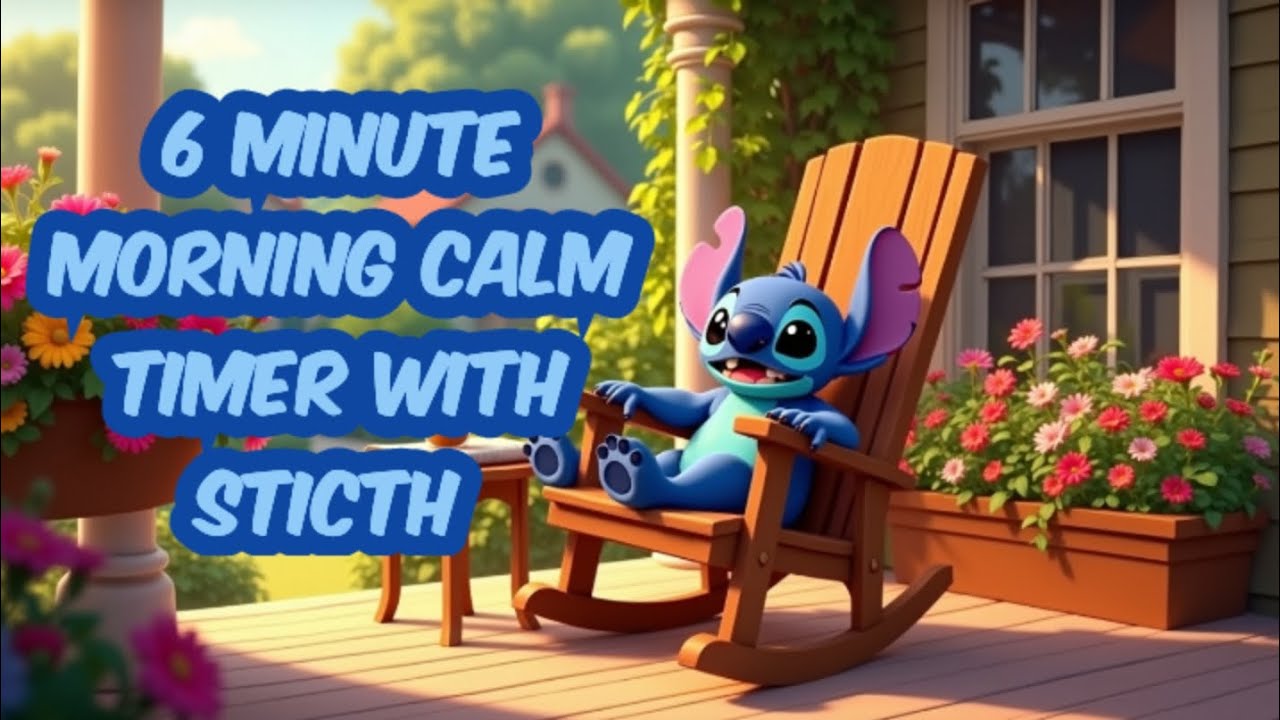 Stitch Sips Tea - 6-Minute Spring Morning Timer