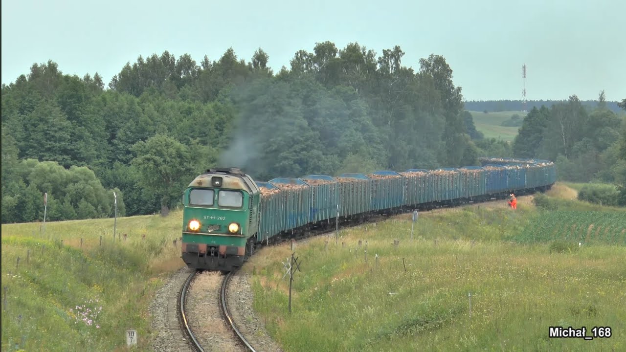 Niebezpieczne spotkanie ST44-282!