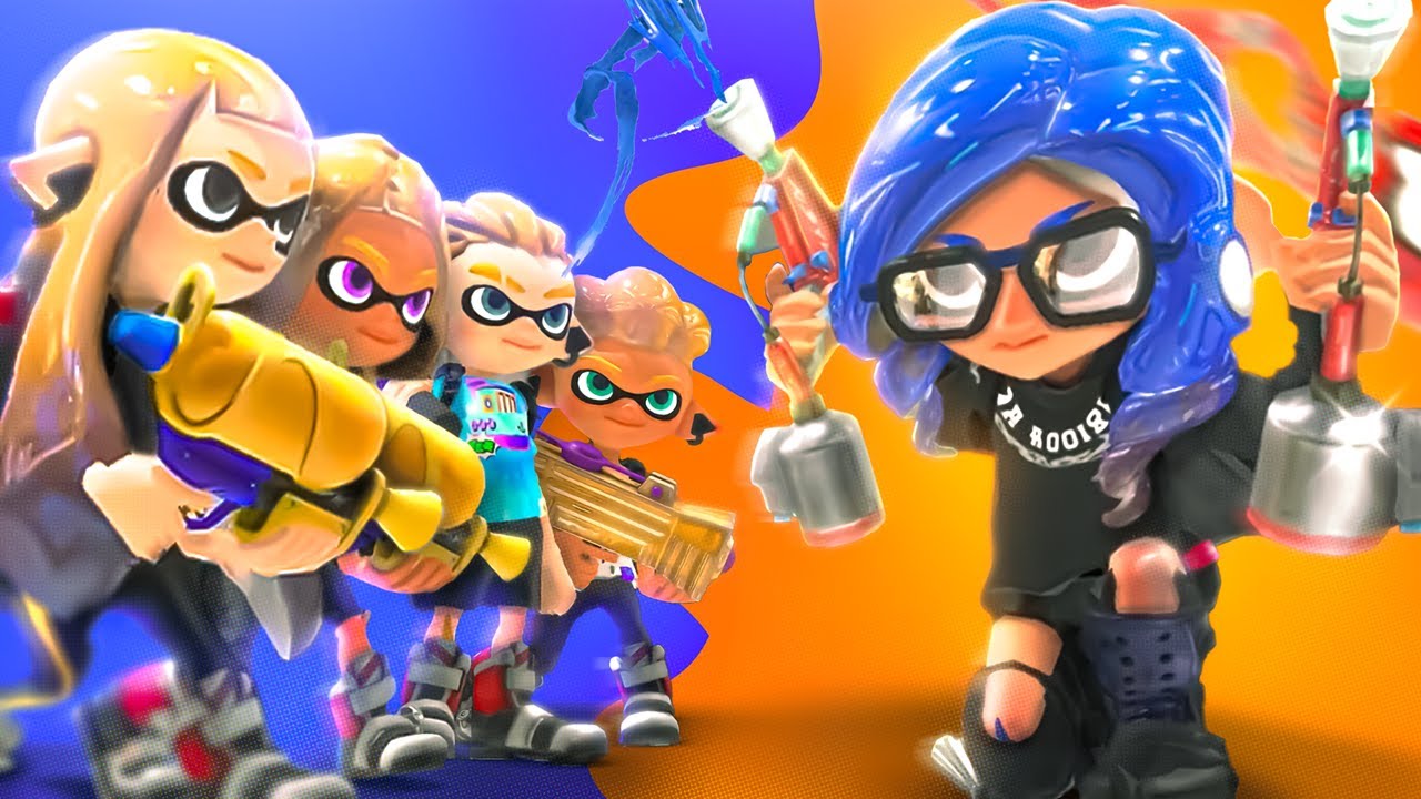 4 Average Guys vs Splatoon Pro