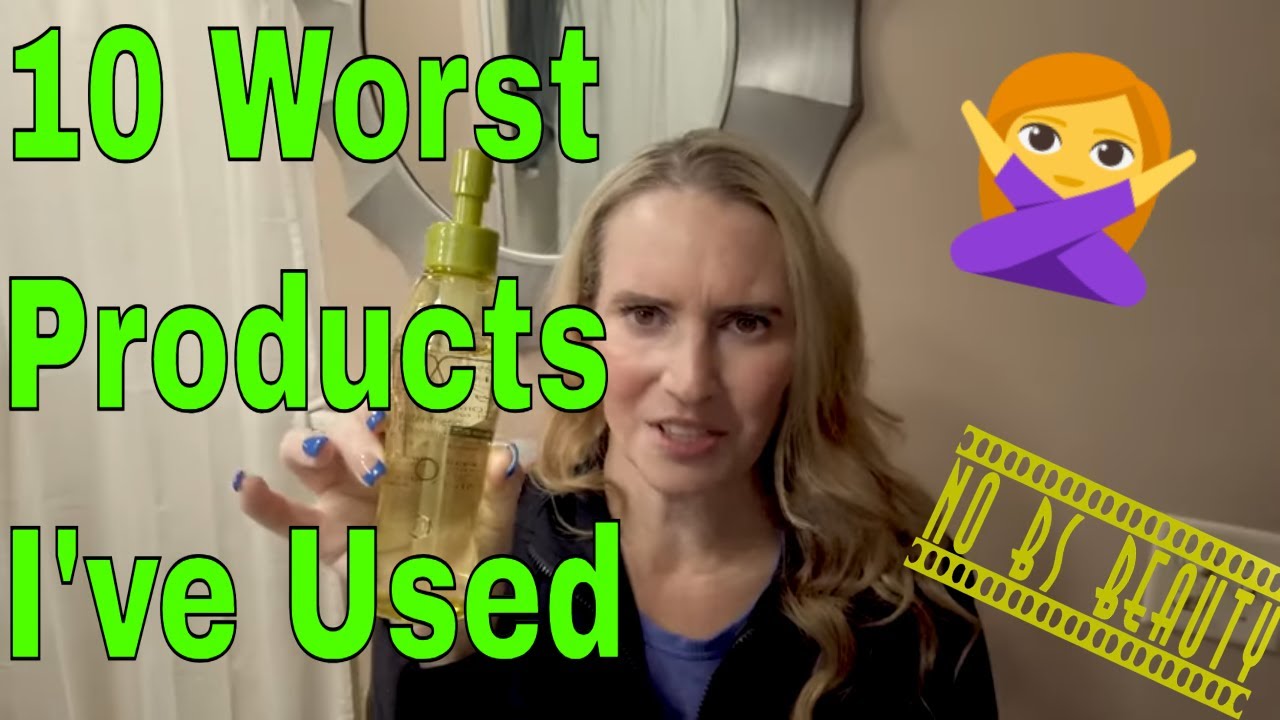 The Worst Skincare Products I've Ever Used ❌😮 Top Ten Terrible Products My Skin Hated!